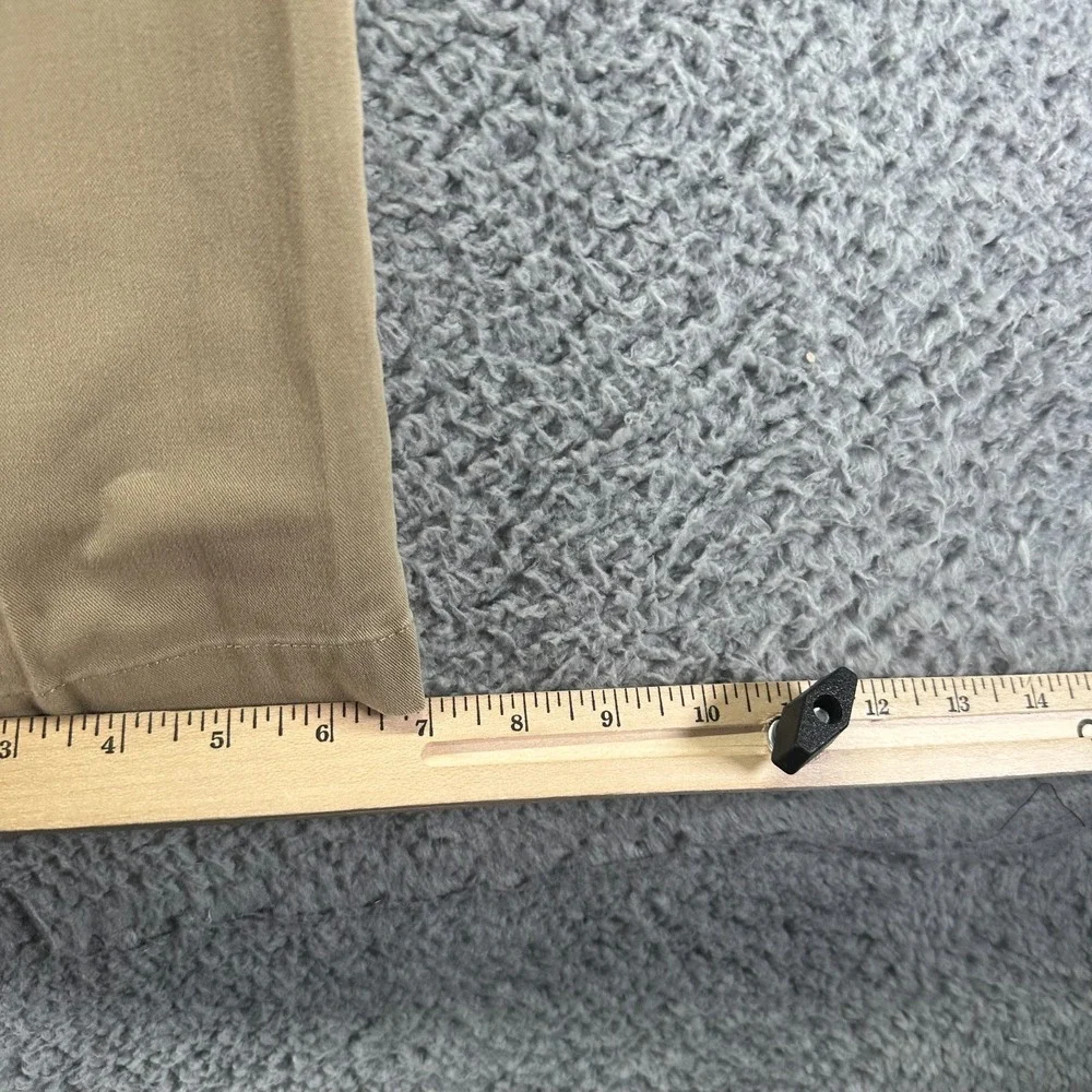 Dockers Smart 360 Flex Pant Mens 38x28 Brown Cotton Khakis Straight Leg Workwear